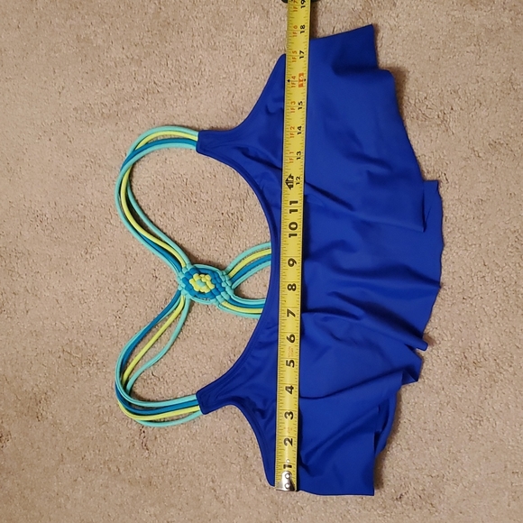 Xhilaration Blue Bikini Top XL - Picture 2 of 6